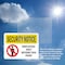 Signmission Employees Only Beyond This Point OSHA Security Notice Sign, Plastic, 10in W x 7in L, 2PK OS-2PACK-SN-P-710-L-11534 - alternate 4